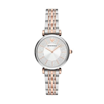 Emporio Armani Stainless Steel Analog Silver Dial Women Watch-AR11537