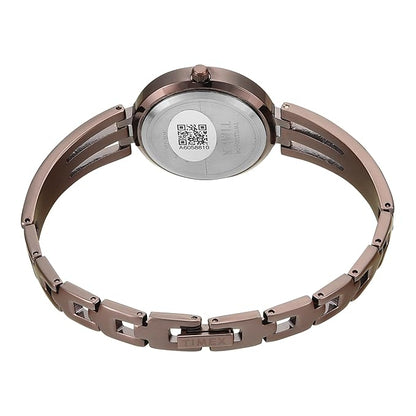 TIMEX Brown Round Dial Analog Women's Watch - TWTL10324