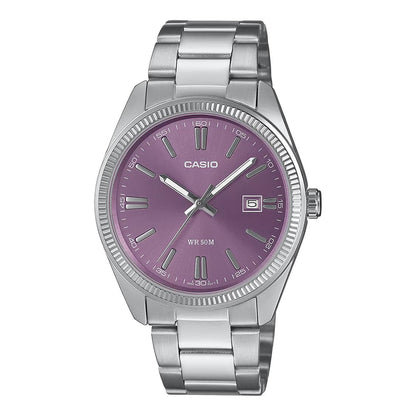 Casio Enticer Men MTP-1302PD-6AVEF Analog Purple Dial Men (A2368)