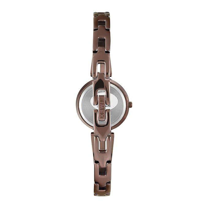TIMEX Brown Round Dial Analog Women's Watch - TWTL10324