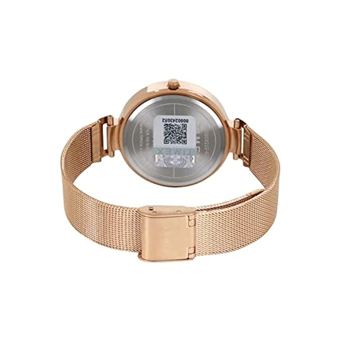 TIMEX Analog Watch for Women with Round Dial & Water Resistant Women's TW000X222