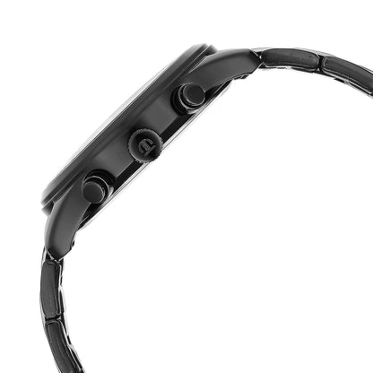 Titan Classique Quartz Analog Black Dial Two Toned Black and Gold Stainless Steel Strap Watch for Men - NT1805KM03