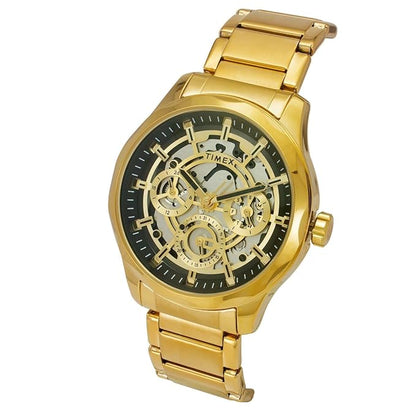 TIMEX Analog Watch for Men with Round Dial & Water Resistant Man's Wrist Watches - TW0TG7628