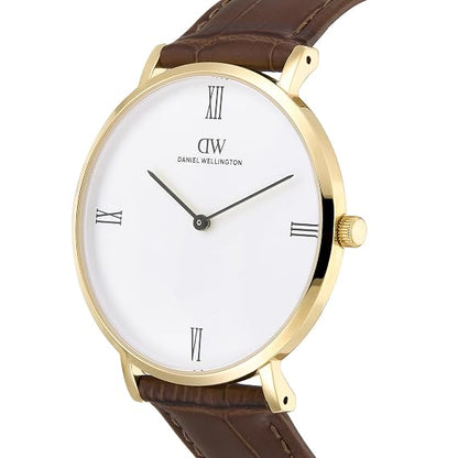 Daniel Wellington Round 41mm White Dial Analog Men Watch - DW0DG2302