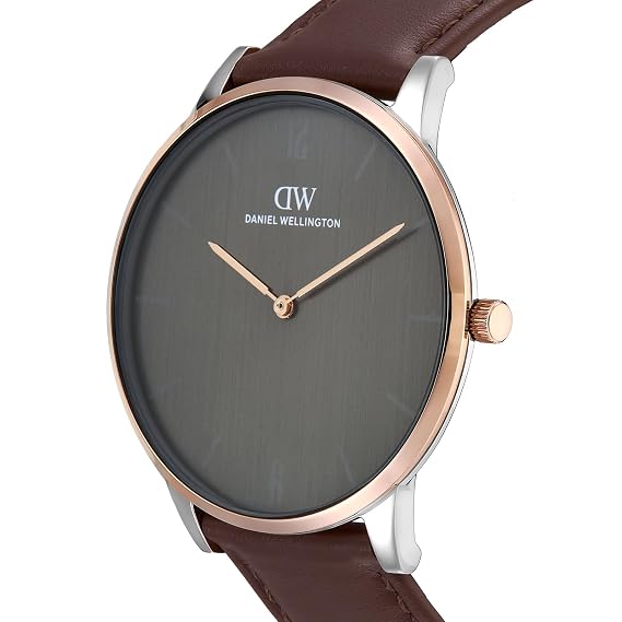 Daniel Wellington Round 42mm Grey Dial Analog Men Watch - DW0DG2000