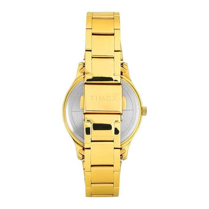 Timex Trendline Women Quartz Green Dial Multi-Function Stainless Steel Watch TW000Q821