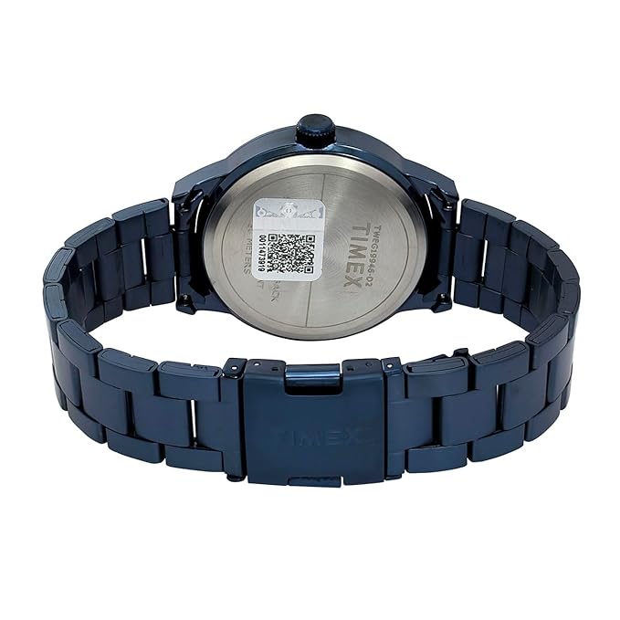 TIMEX Analog Watch for Men with Round Dial & Water Resistant Man's Wrist Watches