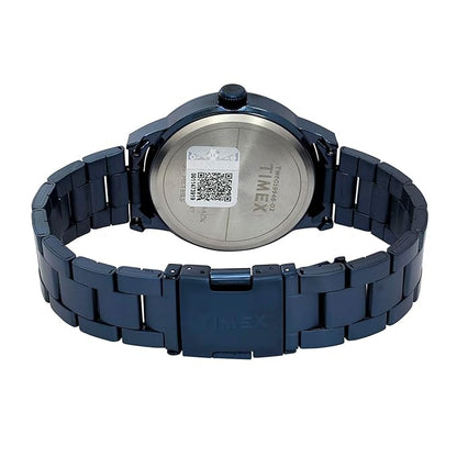 TIMEX Analog Watch for Men with Round Dial & Water Resistant Man's Wrist Watches