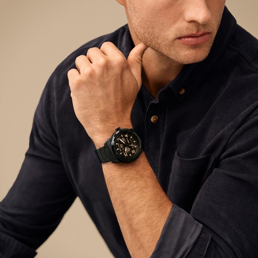 Fossil Bronson Black Watch ME3256