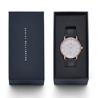 Daniel Wellington Round 42mm White Dial Analog Men Watch - DW0DG1802
