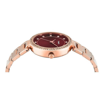 TIMEX Analog Watch for Woman with Round Dial & Water Resistant Women's Wrist Watches - TWEL18724
