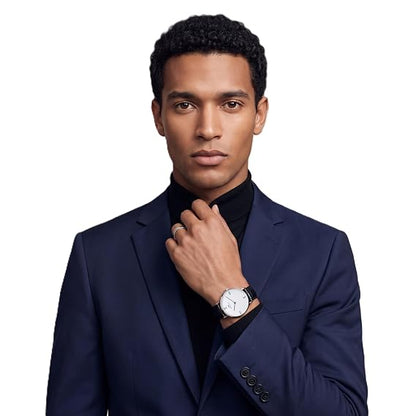 Daniel Wellington Round 41mm White Dial Analog Men Watch - DW0DG2300