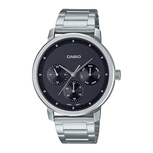 Casio Enticer Men Analog Black Dial Men MTP-B305D-1EVDF (A1934)