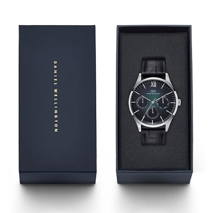 Daniel Wellington Round 41mm Teal Dial Analog Men Watch - DW0DG2400