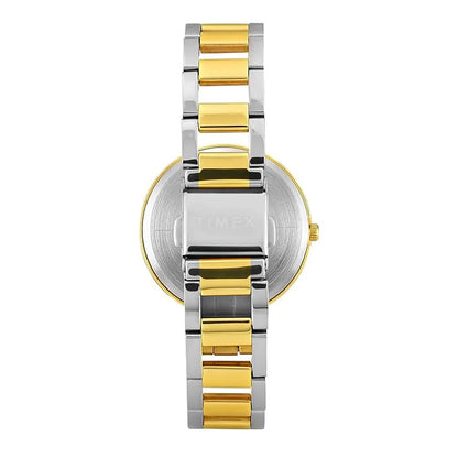 TIMEX Analog Watch for Woman with Round Dial & Water Resistant Women's TW000X274