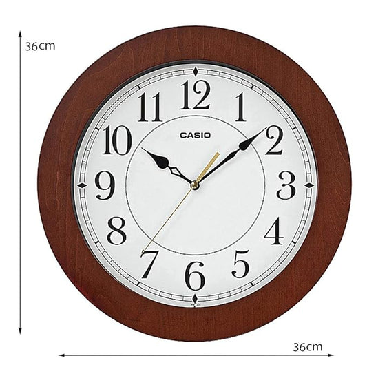 Casio Resin Round Wall Clock WCL61 IQ-133-5DF