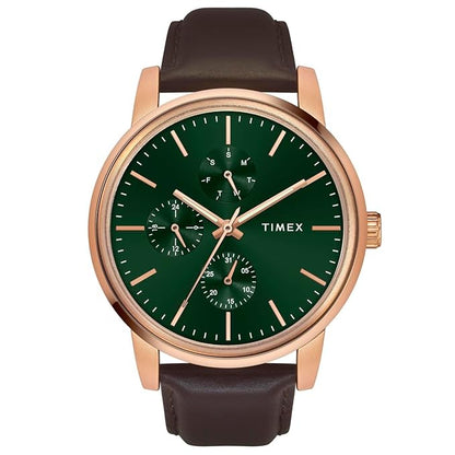 Timex Men Green Round Dial Analog Watch - TWEG18905