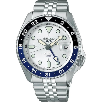Seiko 5 Sports SKX GMT Sky Blue, Silver Cloud - SSK033K1