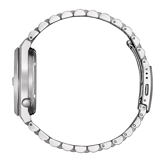 Citizen Stainless Steel Mens Automatic Gents Analog Watch - Tsuyosa Collection - Nj0150-56W, Dial-Color:Red, Band Color:Silver