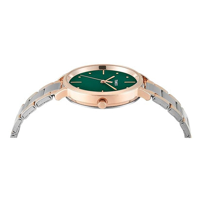 Timex Trendline Round 21mm Green Dial Analog Women Watch - TWEL15827