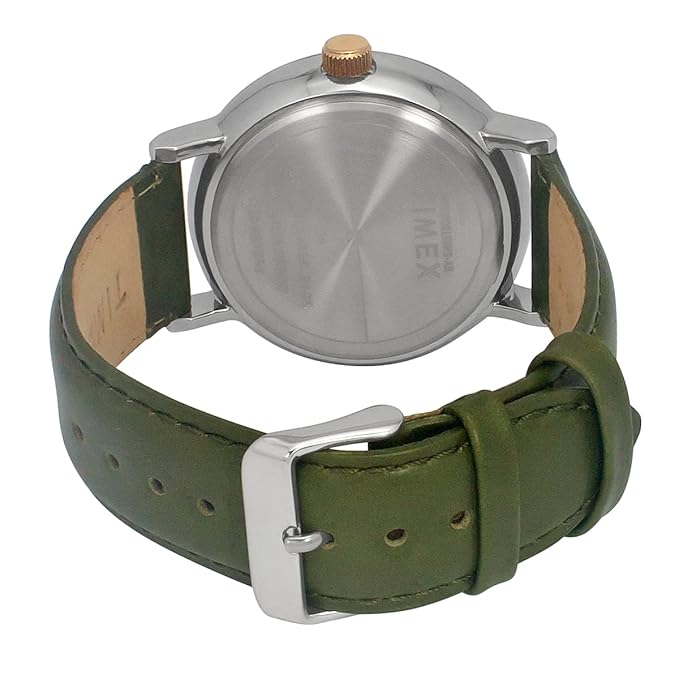 TIMEX Analog Watch for Men with Round Dial & Water Resistant Man's Wrist Watches  - TWEG20015