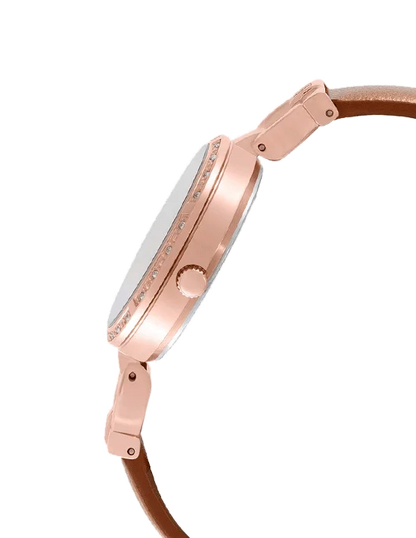 Casio Analog White Dial Women Watch SX267 - SHE-3067PGL-7BUDF Sheen Watch