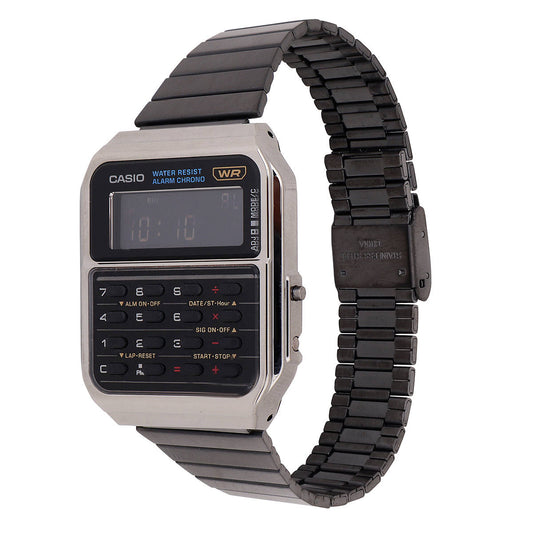 Casio Unisex Vintage Grey Dial Digital Watch - CA-500WEGG-1BDF