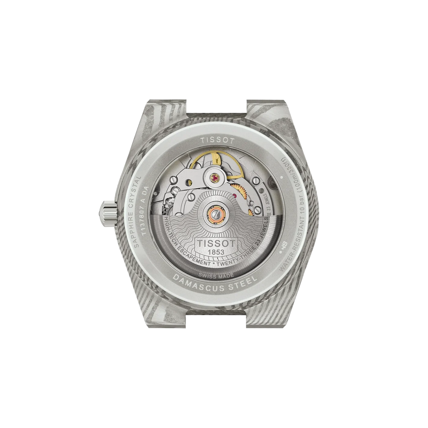 Tissot PRX Damascus Steel 38mm T137.807.96.081.00