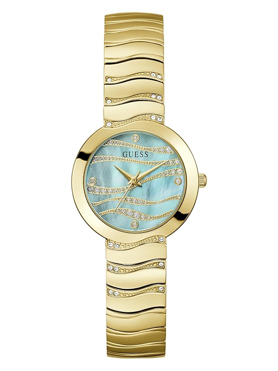 GUESS Laguna Green Round Dial Analog Women's Watch - GW0871L2