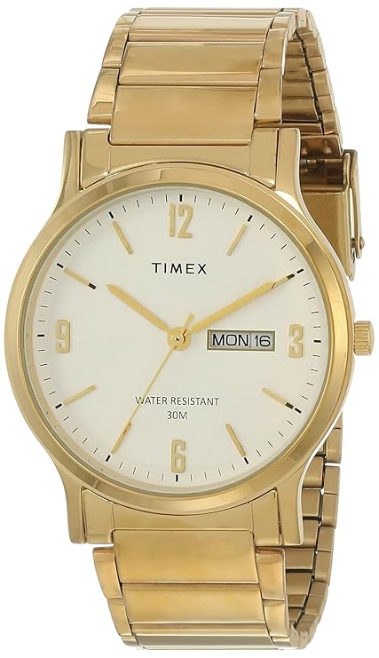 TIMEX Trendline Round 39mm White Dial Analog Watch  - For Men TW000R435