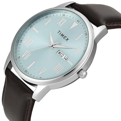 TIMEX Trendline Round 43mm Blue Dial Analog Men Watch - TWTG12113
