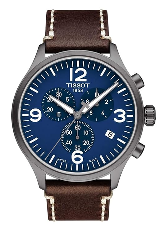 Tissot T-Sport Chronograph XL Blue Dial Men's Watch T1166173604700