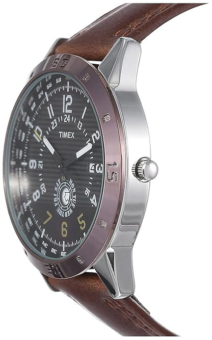 TIMEX Analog Watch for Men with Round Dial TI000U90300