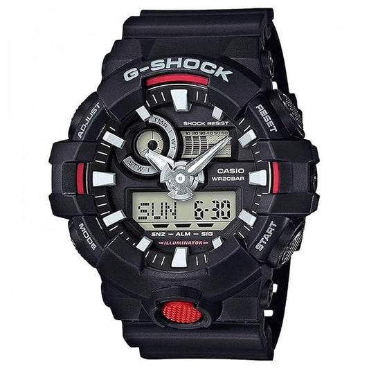 Casio G-Shock Analog-Digital Black Dial Men's Watch-GA-700-1ADR (G714)