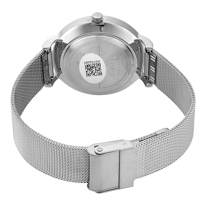 TIMEX Analog Watch for Woman with Round Dial & Water Resistant TWEL12922