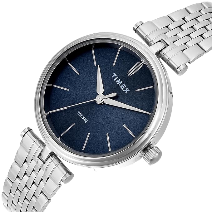 TIMEX Analog Watch for Woman with Round Dial & Water Resistant TWTL14002