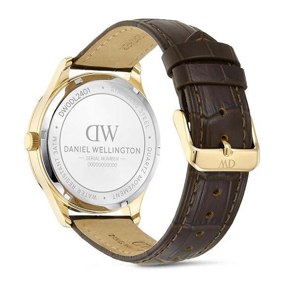 Daniel Wellington Round 41mm Brown Dial Analog Men Watch - DW0DG2401