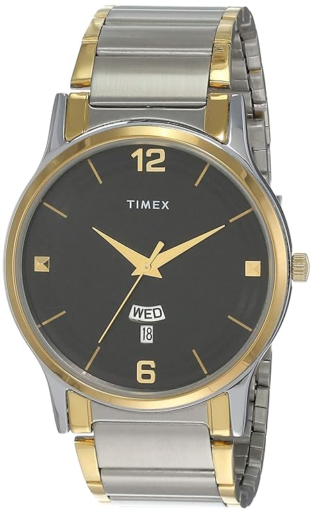 TIMEX Trendline Round 39mm Black Dial Analog Watch  - For Men TW000R425