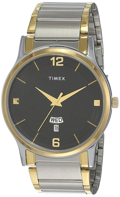 TIMEX Trendline Round 39mm Black Dial Analog Watch  - For Men TW000R425