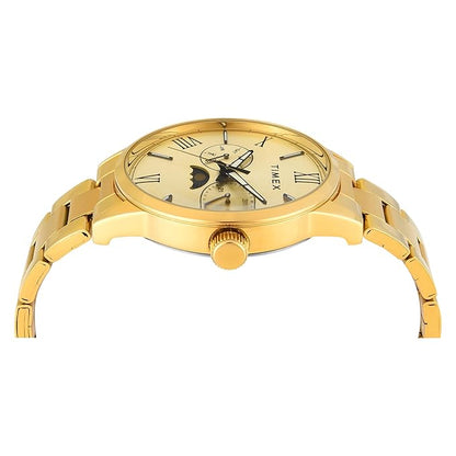 TIMEX Analog Watch for Men with Round Dial & Water Resistant Man's Wrist Watches - TWEG19945