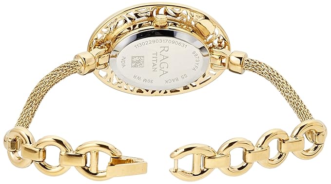 Titan Analog Mother of Pearl Dial Women's Watch - NF9973YM02J