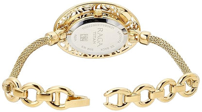Titan Analog Mother of Pearl Dial Women's Watch - NF9973YM02J