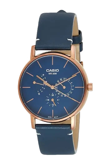 Casio Enticer Men Analog Rose Gold Dial Men's Watch - MTP-E320RL-2EVDF (A1844)