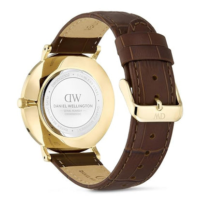 Daniel Wellington Round 41mm White Dial Analog Men Watch - DW0DG2302