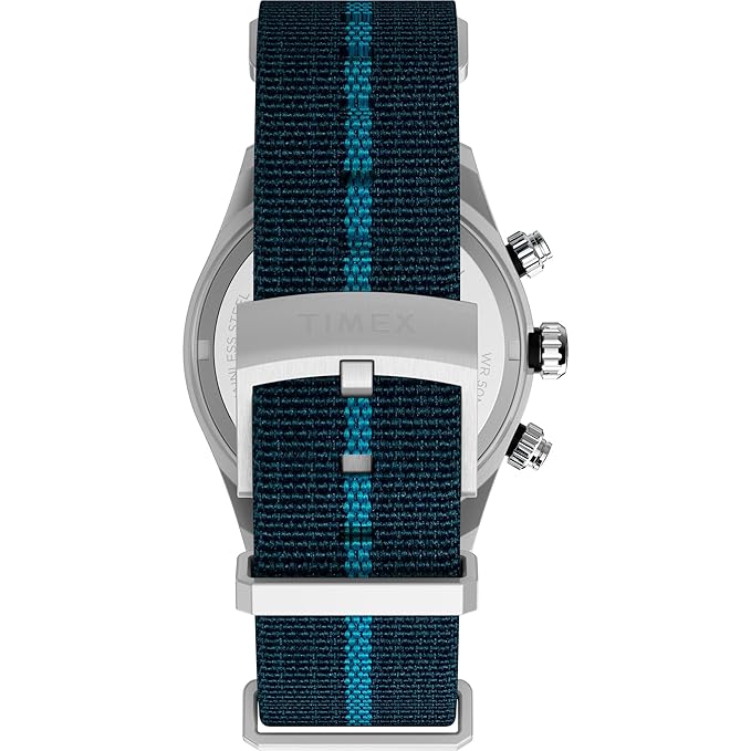 TIMEX Waterbury Heritage Blue Round Dial Analog Men's Watch - TW2Y39000UJ