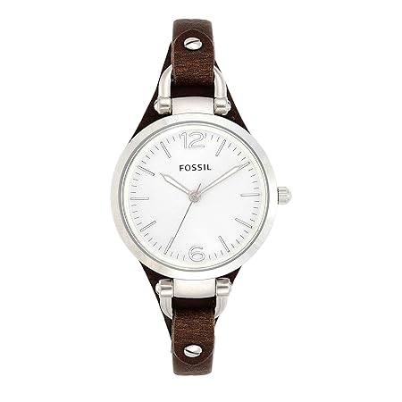 Fossil Georgia Analog Silver Dial Women's Watch-ES3060
