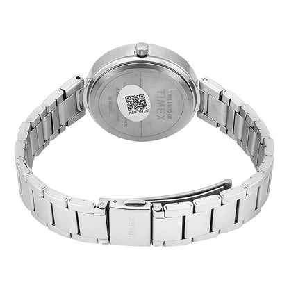 TIMEX Trendline Women Quartz Silver Dial Analog Stainless Steel Watch TWEL18730