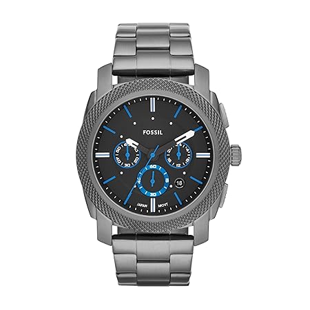 Fossil Machine Analog Black Dial Men's Watch-FS4931