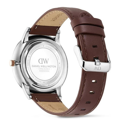 Daniel Wellington Round 42mm Grey Dial Analog Men Watch - DW0DG2000