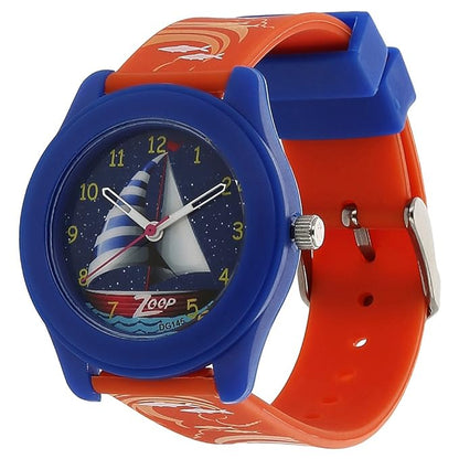 Zoop Analog Blue Dial Men's Watch-NK16003PP04 / NK16003PP04